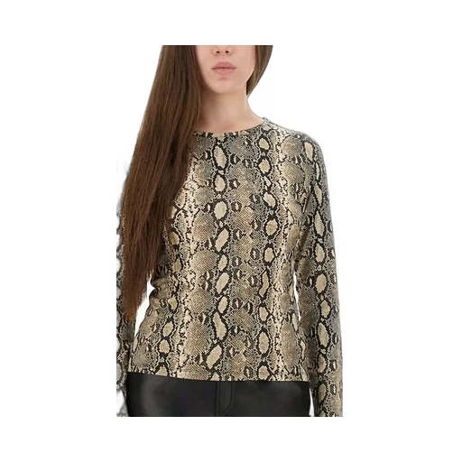 Michael Kors Printed Round Neck T-Shirt
