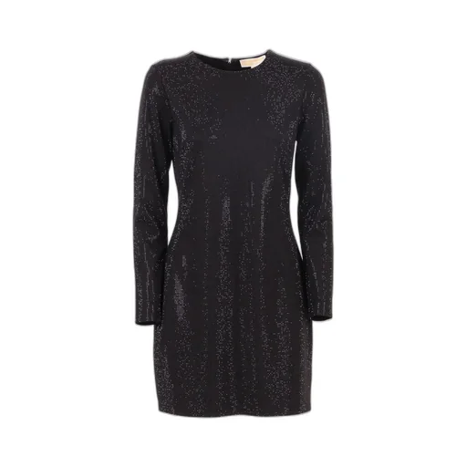 Michael Kors Embellished Long-Sleeved Dress