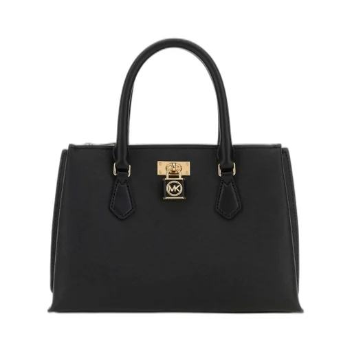 Michael Kors Ruby Padlock Detailed Small Tote Bag