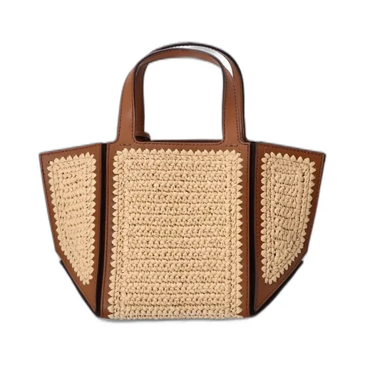 Michael Kors Jordi Small Hand-Crocheted Tote Bag