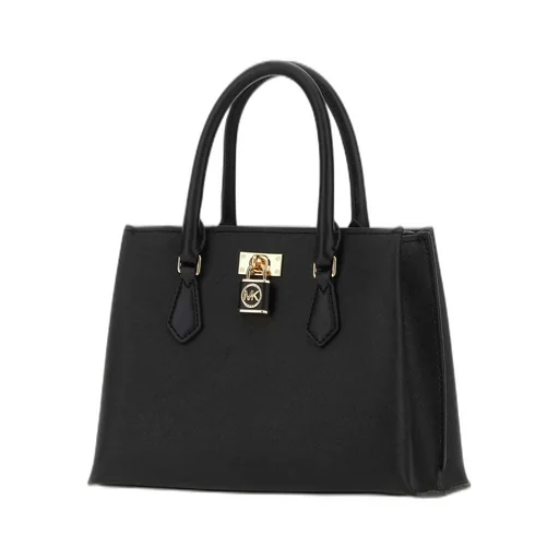 Michael Kors Ruby Padlock Detailed Small Tote Bag