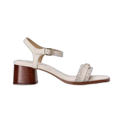 Michael Kors Mandy Signature Logo Sandals