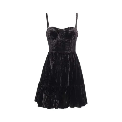 Michael Kors Velvet Flared Dress