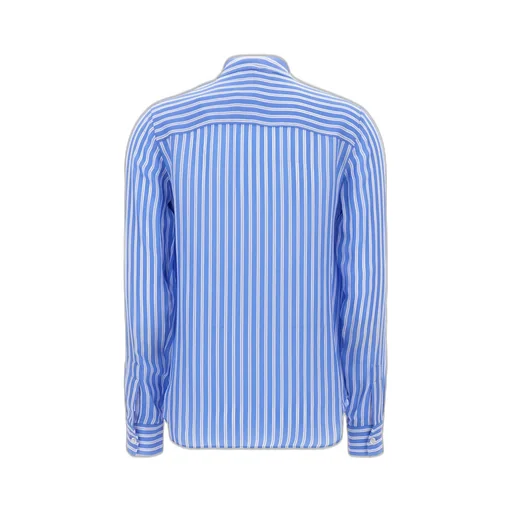 Michael Kors Striped Long-Sleeved Top