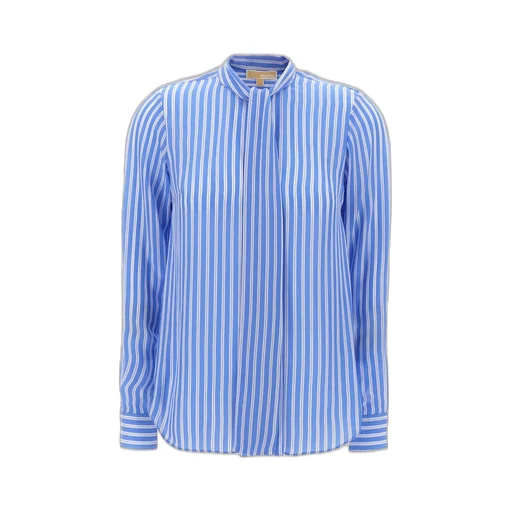 Michael Kors Striped Long-Sleeved Top