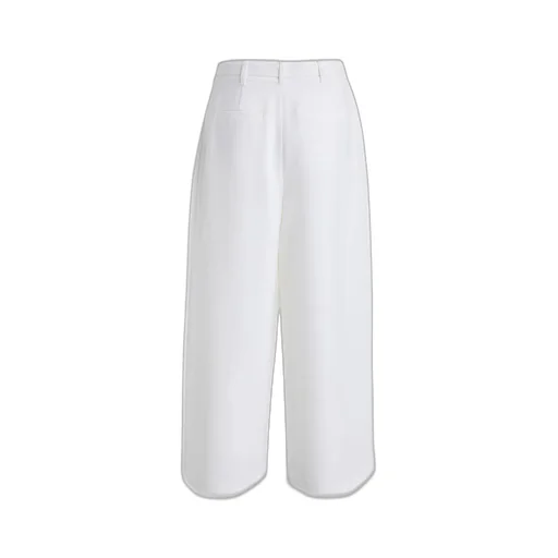 Michael Kors Logo Plaque Wide-Leg Trousers