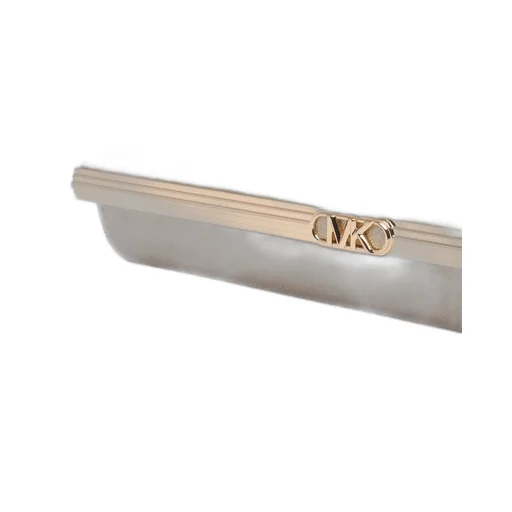 Michael Michael Kors Mona Large Metallic Clutch Bag
