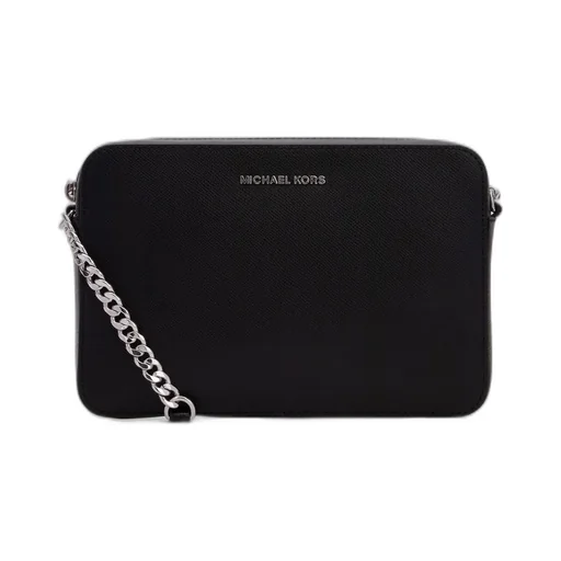 Michael Michael Kors Jet Set Logo Plaque Large Crossbody Bag