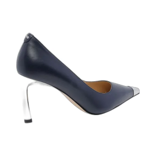Michael Michael Kors Logo Plaque Pointed Toe Pumps