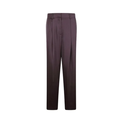 Michael Michael Kors Drapey Satin Wide Leg Pants