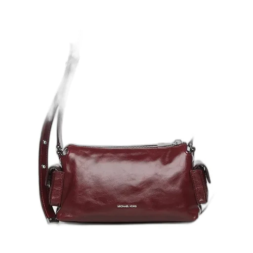 Michael Michael Kors Logo Plaque Zip-Up Shoulder Bag