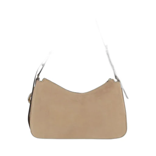 Michael Michael Kors Logo Charm Curved Shoulder Bag