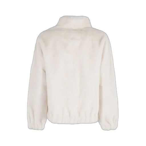 Michael Michael Kors Faux Fur High Neck Coat