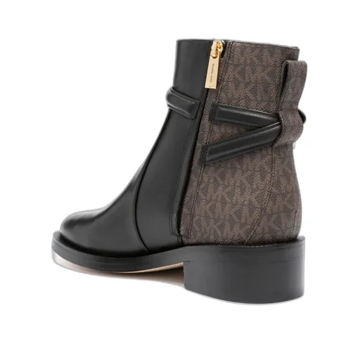 Michael Michael Kors Hamilton Chain Detailed Ankle Boots