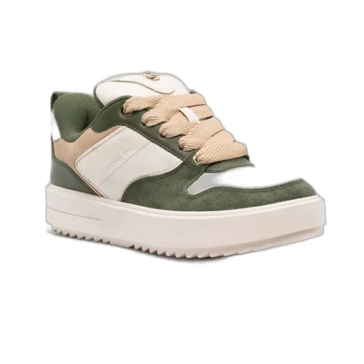 Michael Michael Kors Rumi Round Toe Panelled Sneakers