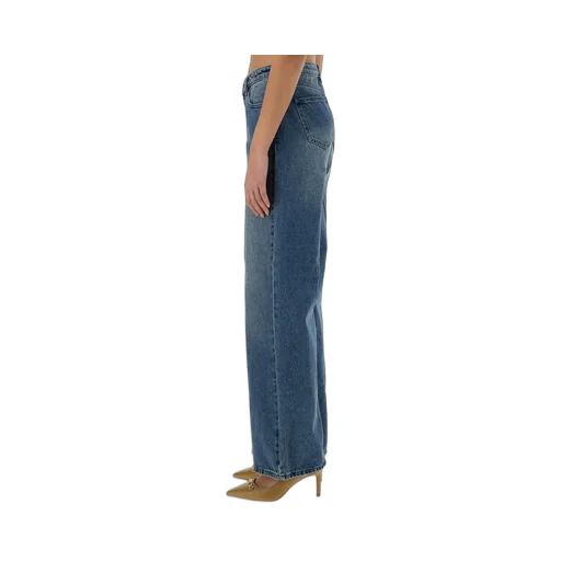 Michael Michael Kors Straight Hem Wide Leg Jeans