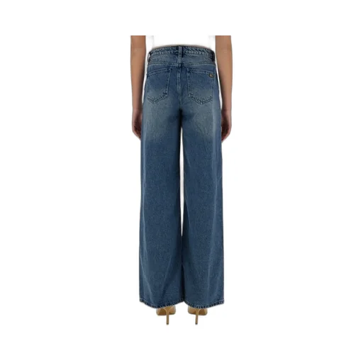 Michael Michael Kors Straight Hem Wide Leg Jeans