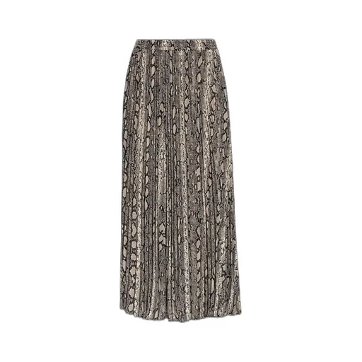 Michael Michael Kors Printed Pleated Skirt