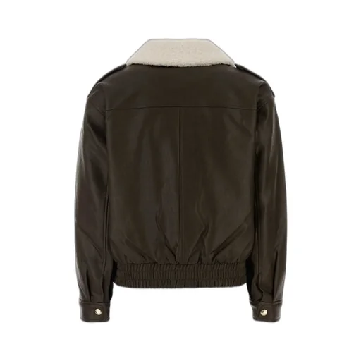 Michael Michael Kors Faux Fur Trim Bomber Jacket