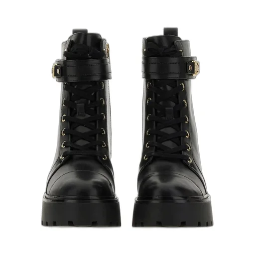 Michael Michael Kors Logo Plaque Zipped Boots