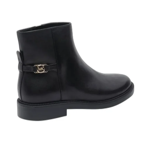Michael Michael Kors Logo Plaque Ankle Boots
