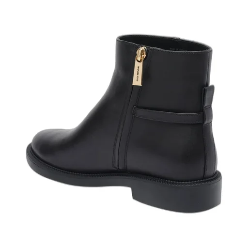 Michael Michael Kors Logo Plaque Ankle Boots