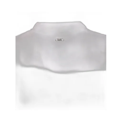 Michael Michael Kors Satin Fringed Tie-Neck Blouse