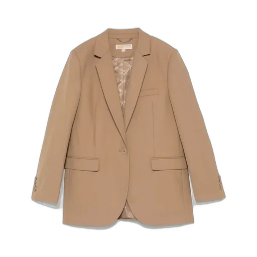 Michael Michael Kors Single-Breasted Long-Sleeved Blazer