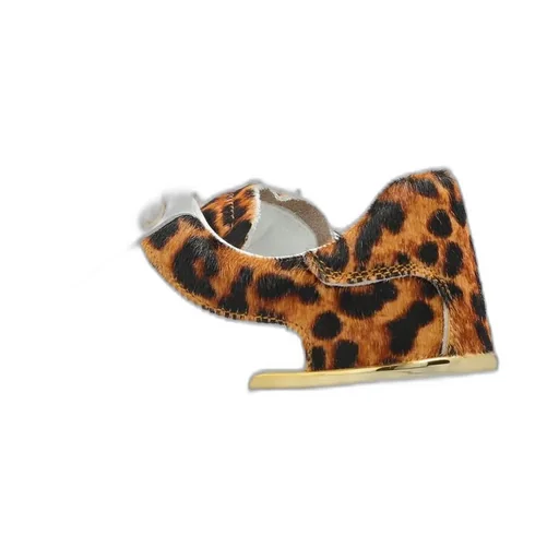 Michael Michael Kors Leopard Printed Lace-Up Sneakers