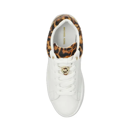Michael Michael Kors Leopard Printed Lace-Up Sneakers