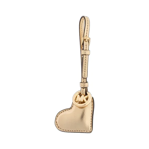Michael Michael Kors Metallic Puffy Heart Bag Charm