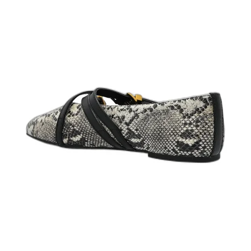 Michael Michael Kors Indy Embossed Ballet Flats