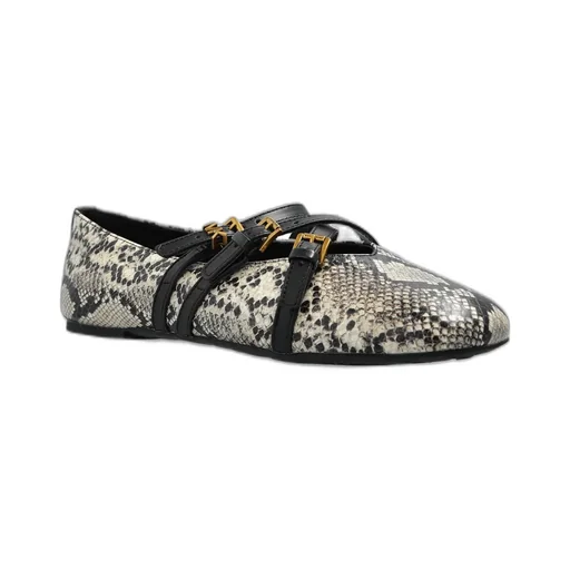 Michael Michael Kors Indy Embossed Ballet Flats