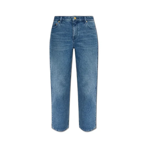 Michael Michael Kors Straight-Leg Stretch Denim Jeans