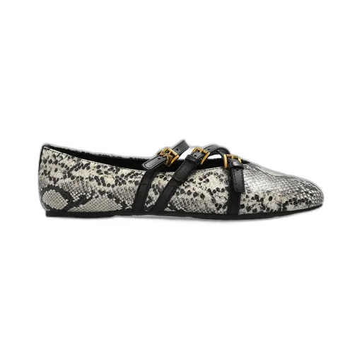 Michael Michael Kors Indy Embossed Ballet Flats
