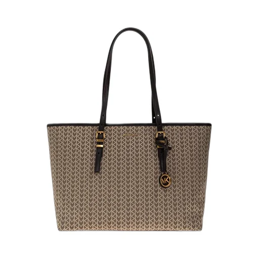 Michael Michael Kors Quinn Large Logo Jacquard Tote Bag