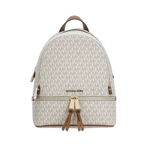 Michael Michael Kors Rhea Logo Monogram Medium Backpack