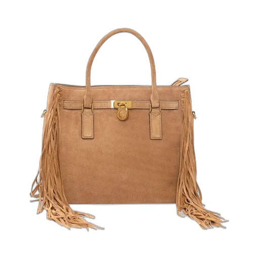 Michael Michael Kors Hamilton Moderne Large Fringed Satchel Bag