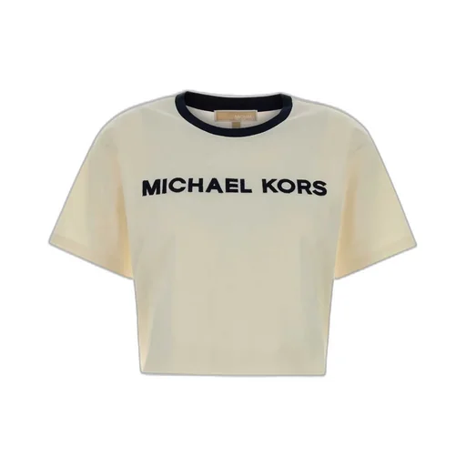 Michael Michael Kors Logo-Embroidered Crewneck T-Shirt