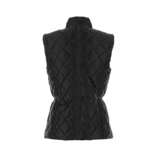 Michael Michael Kors Quilted Drawstring Waist Vest