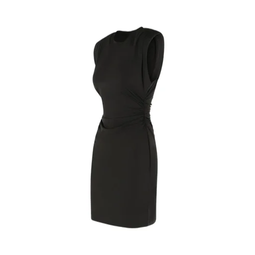 Michael Michael Kors Stretch Off-The-Shoulder Midi Dress