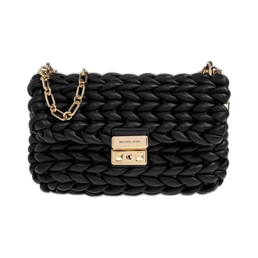 Michael Michael Kors Tribeca Large Hand-Braided Shoulder Bag