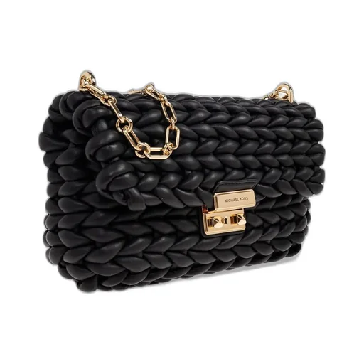 Michael Michael Kors Tribeca Large Hand-Braided Shoulder Bag