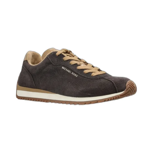 Michael Michael Kors Rhodes Embellished Leather Trainers