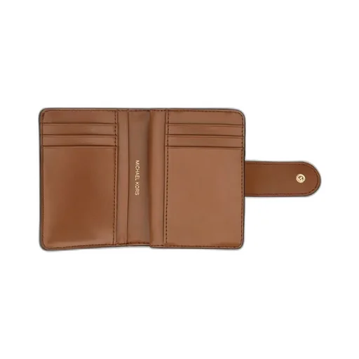 Michael Michael Kors Logo-Plaque Zipped Wallet