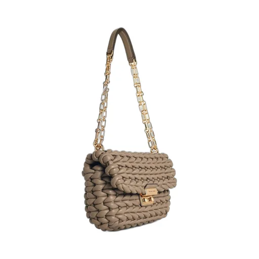Michael Michael Kors Tribeca Large Hand-Braided Shoulder Bag