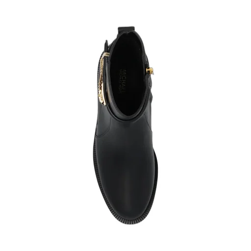 Michael Michael Kors Hamilton Logo Plaque Ankle Boots