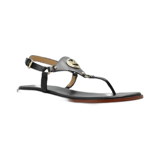 Michael Michael Kors Casey Logo Plaque Sandals