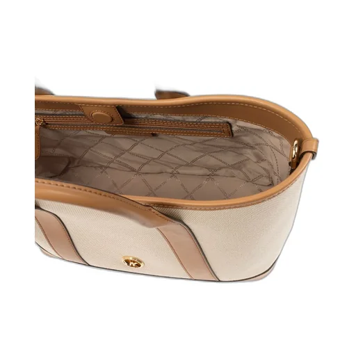 Michael Michael Kors Medium Luisa Logo Plaque Tote Bag