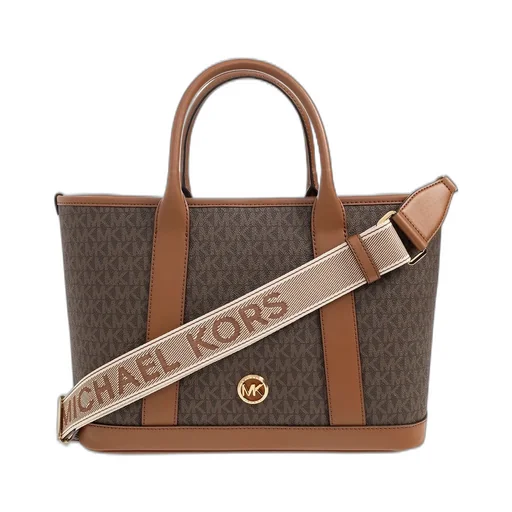 Michael Michael Kors Luisa Medium Signature Logo Satchel Bag
